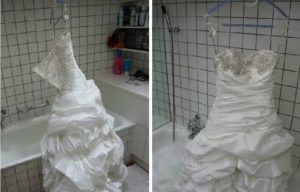 cómo secar un vestido