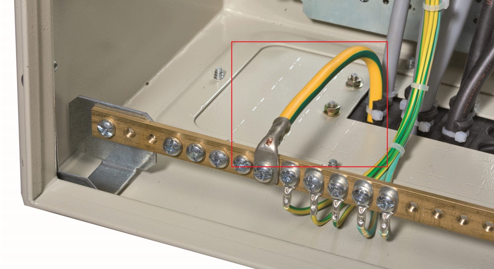 ground wire in electrical panel