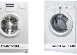 Overview of Atlant 5 kg washing machines