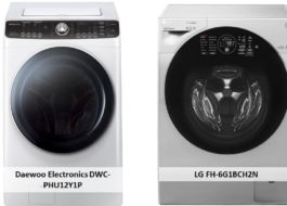 Rating ng pinakamahusay na mga washing machine na may dryer
