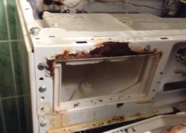 Cómo deshacerse del óxido en una lavadora.