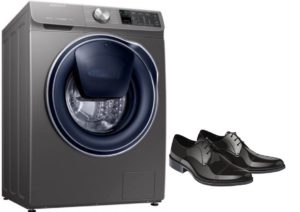 Vai veļas mašīnā ir iespējams mazgāt ādas apavus?