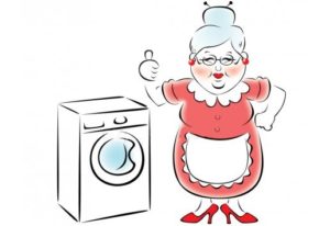 Mașină de spălat simplă pentru bătrâni