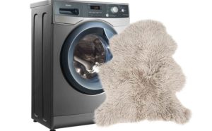Hoe schapenvacht in een wasmachine wassen?