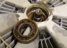 What bearings are in the washing machine