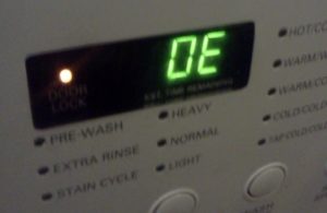 Fel 03 på LG tvättmaskin