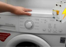 LG vaskemaskin slår ut maskinen når den slås på