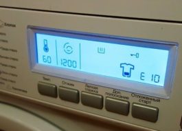Erreur E10 dans la machine à laver Zanussi