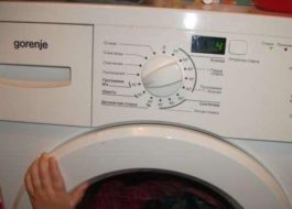 Error 4 a la rentadora Gorenje