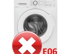 Errore E06 nella lavatrice Hansa