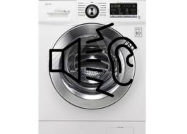 Hvorfor nynner LG vaskemaskinen, når den vaskes?