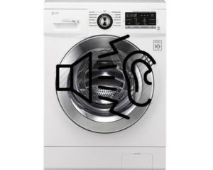 Por que minha máquina de lavar LG zumbe durante a lavagem?