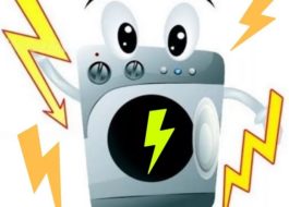 Une machine à laver LG s'électrocute