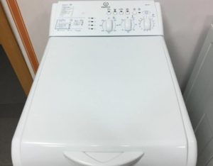 Indesit augšējās ielādes veļas mašīnas darbības traucējumi