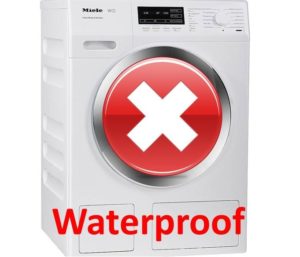 Waterproof error sa Miele washing machine