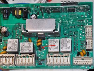 Do-it-yourself repair of the Indesit washing machine control unit