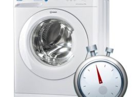 De wasmachine van Indesit doet er lang over om te wassen