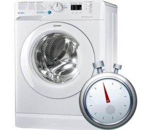 Indesit veļas mazgājamās mašīnas mazgāšana prasa ilgu laiku