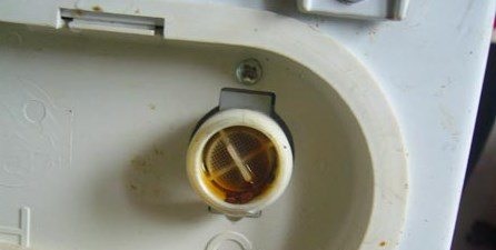 intake valve filter clogged