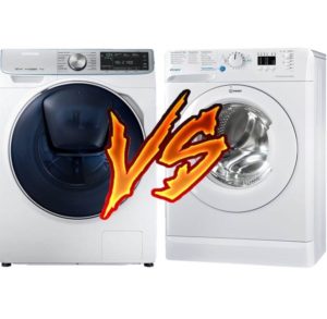 Hvilken vaskemaskin er bedre: Samsung eller Indesit?