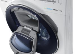 Anmeldelser af en Samsung vaskemaskine med en ekstra låge
