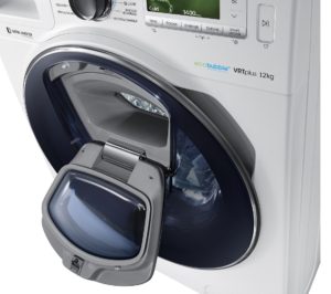 Bewertungen einer Samsung-Waschmaschine mit zusätzlicher Tür