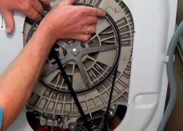 Hvordan stramme beltet på en Bosch vaskemaskin