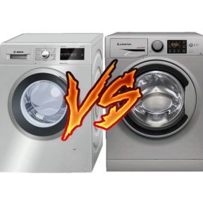Qual máquina de lavar é melhor: Bosch ou Ariston?