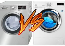 Daha iyi çamaşır makinesi nedir Bosch veya Electrolux