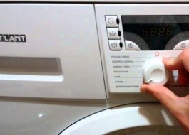 Cum se utilizează mașina de spălat Atlant