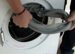 Come cambiare il polsino su una lavatrice Atlant