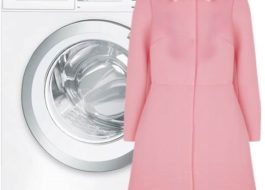 Како опрати полиестерски капут у машини за прање веша