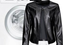 Kann man eine Kunstlederjacke in der Waschmaschine waschen?