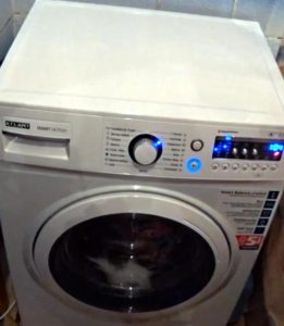 The Atlant washing machine does not spin