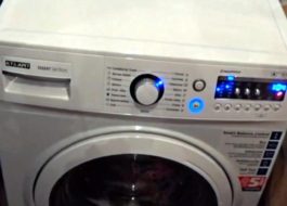 La lavatrice Atlant non centrifuga