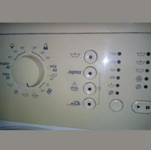 Designazioni sulla lavatrice Beko