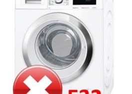 Error E32 sa isang washing machine ng Bosch