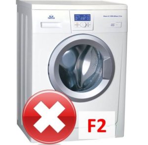 Eroare F2 la mașina de spălat Atlant