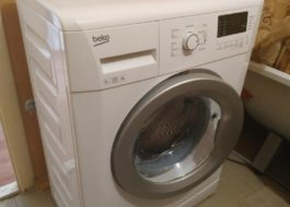 Premier lancement de la machine à laver Beko