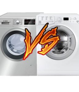 Čo je lepšie: práčka Bosch alebo Ariston?