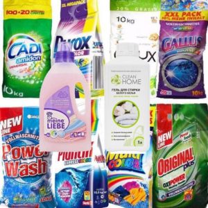 Tipuri de detergenți de rufe