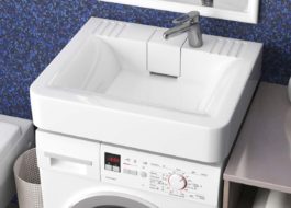 Hur man väljer ett handfat framför en tvättmaskin