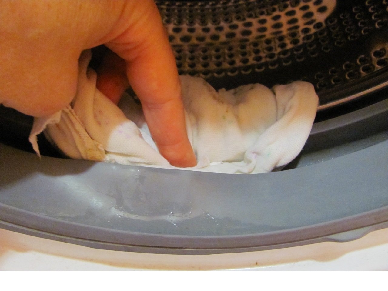 Limpe o molde do punho com bicarbonato de sódio