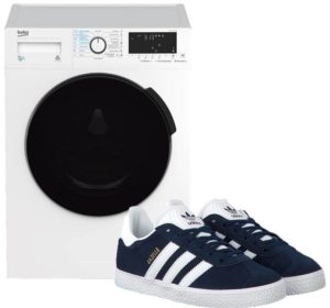 Hoe Adidas-sneakers in de wasmachine wassen?