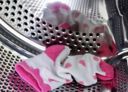 Çorap ve külot için çamaşır makinesinin gözden geçirilmesi