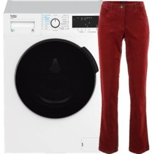 Laver les pantalons en velours côtelé dans la machine à laver