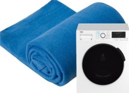 Polar battaniyeyi çamaşır makinesinde yıkamak