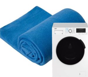 Pranje deke od flisa u perilici rublja