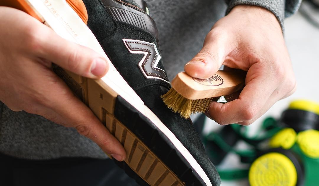 cleaning New Balance sneakers