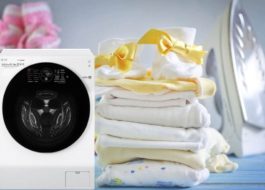 How to wash newborn diapers in the washing machine